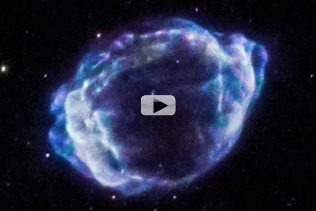 White Dwarf Smash-Up Ignited Our Galaxy's Most Recent Supernova | Video