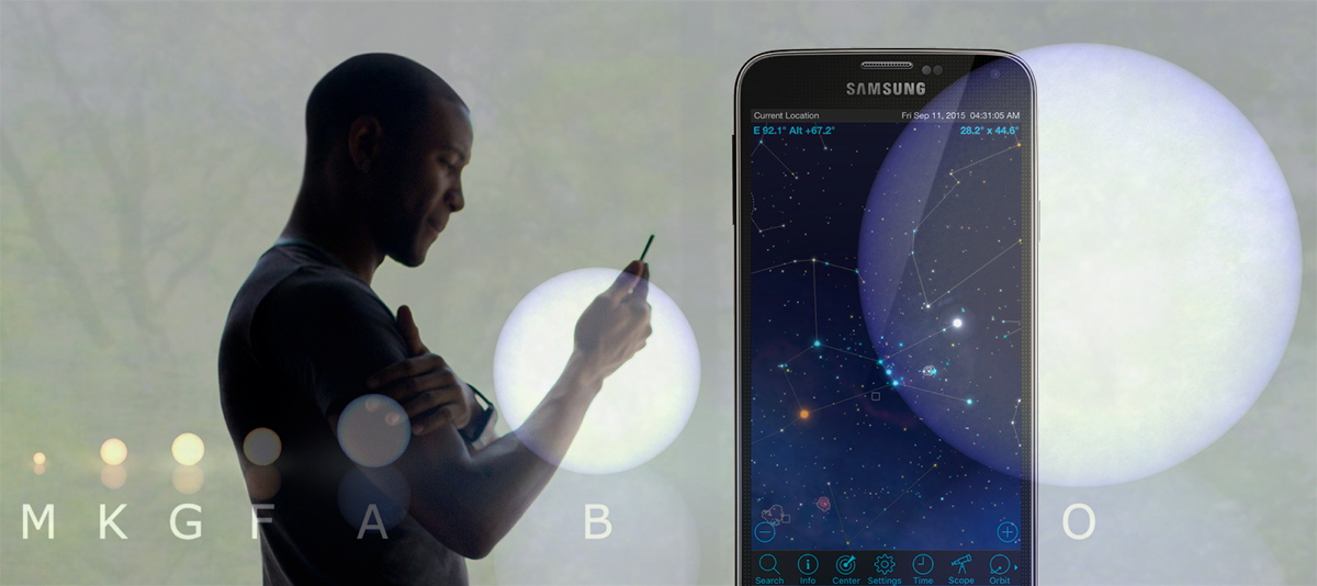 A Multicolored Starscape: Using Mobile Astronomy Apps to Explore the Stars