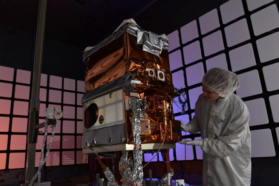 NASA's Green Propellant Infusion Mission (GPIM) will demonstrate an alternative to traditional hydrazine fuel, which is highly toxic and corrosive.