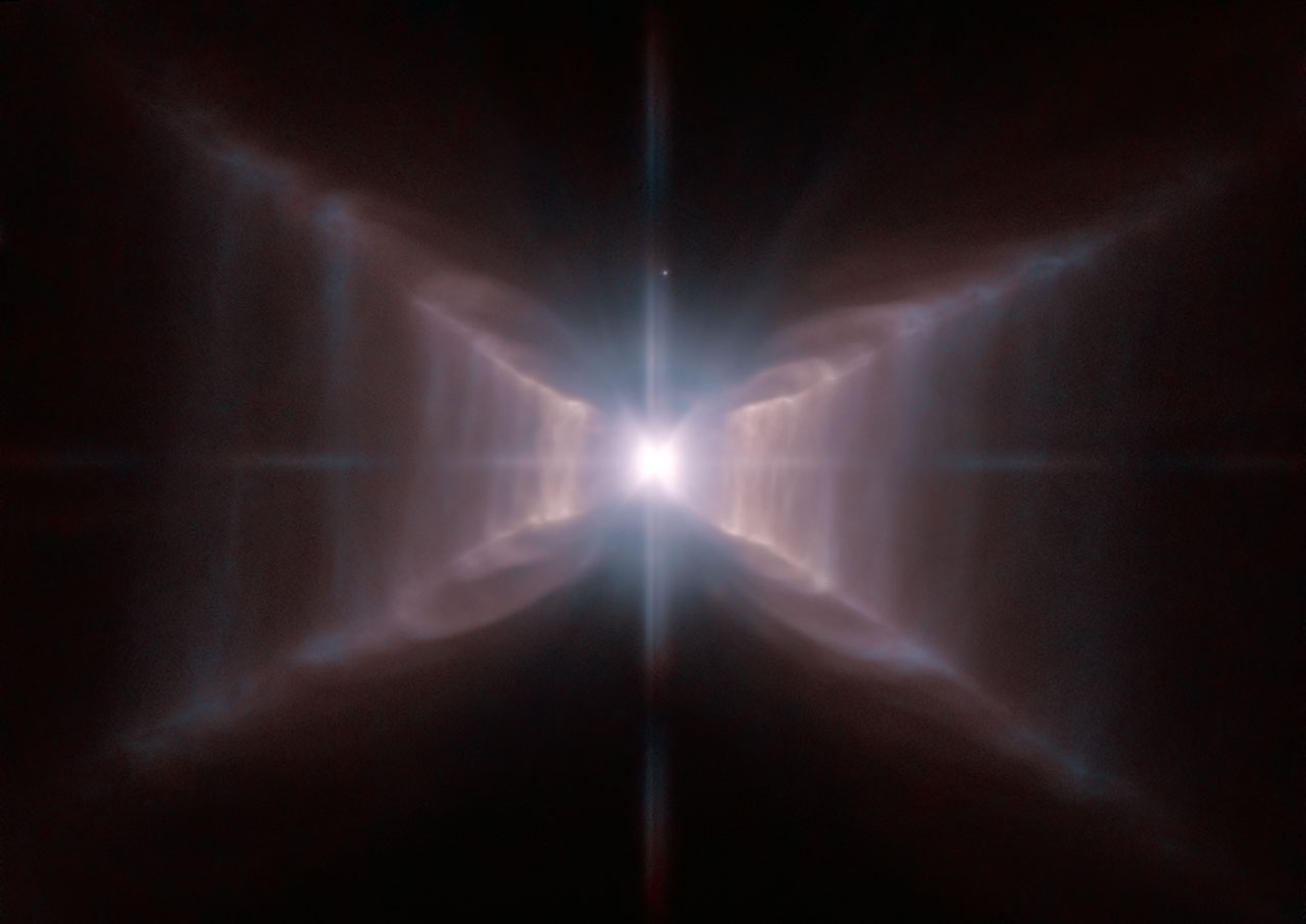 Hubble Telescope Captures Sharpest Image Yet of Mysterious Red Rectangle