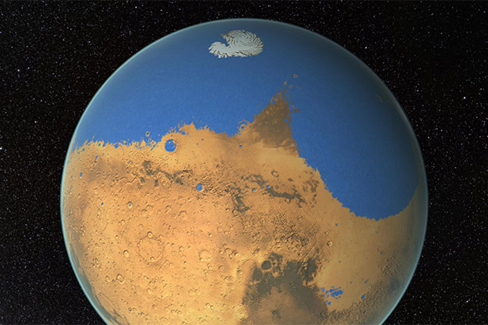 Did Asteroid Impacts Incubate Mars' Ancient Oceans?