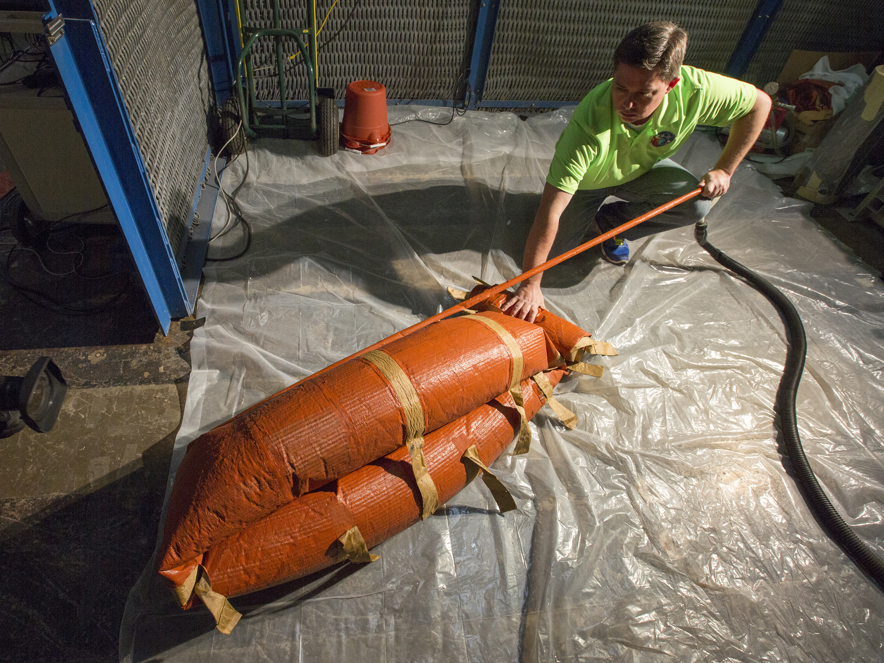 NASA's Inflatable Heat Shield Takes Vacuum Packing to a New Level