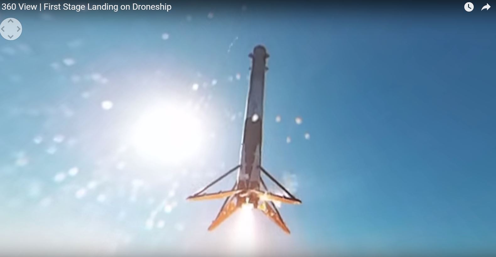 The SpaceX Rocket Landing is Even More Amazing in 360-Degrees