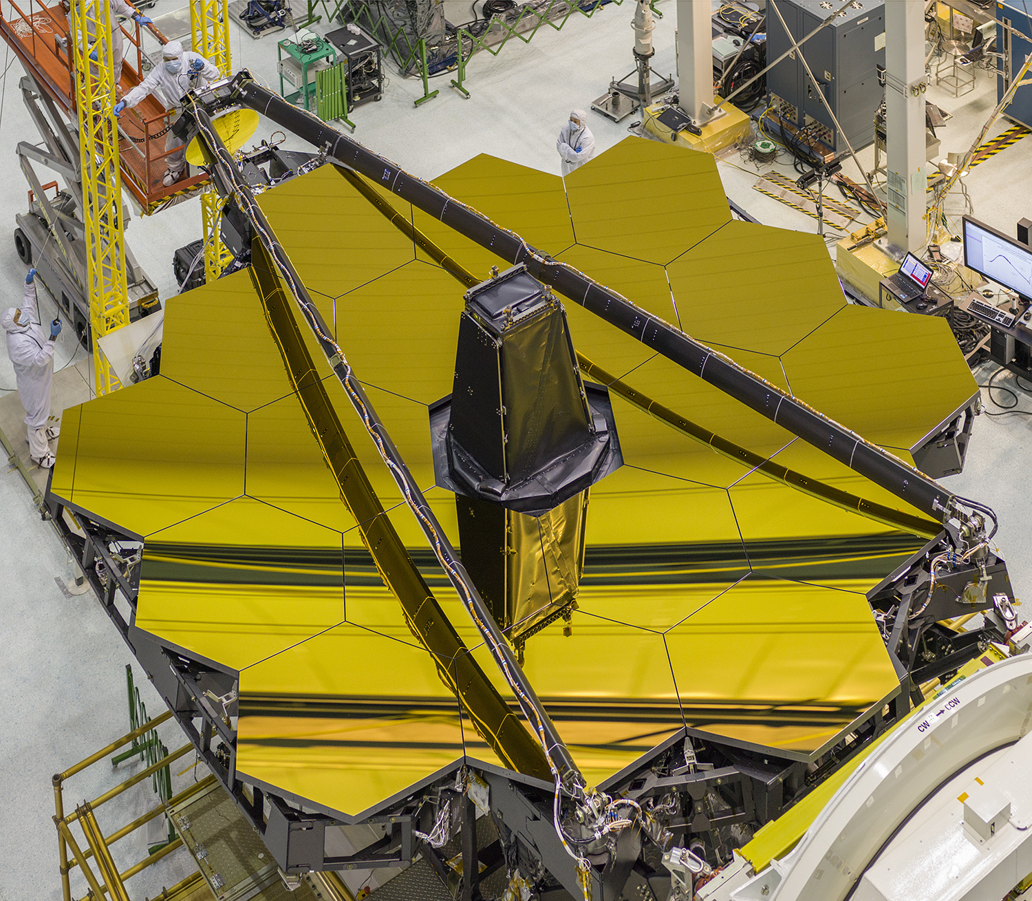 Golden Space Mirrors
