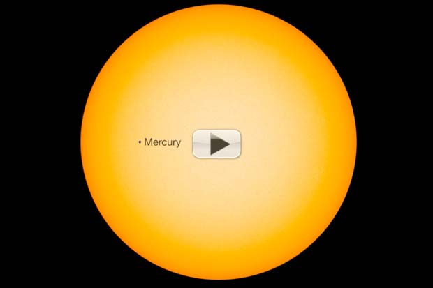Mercury Transits The Sun And Mars Is Close In May 2016 Skywatching | Video