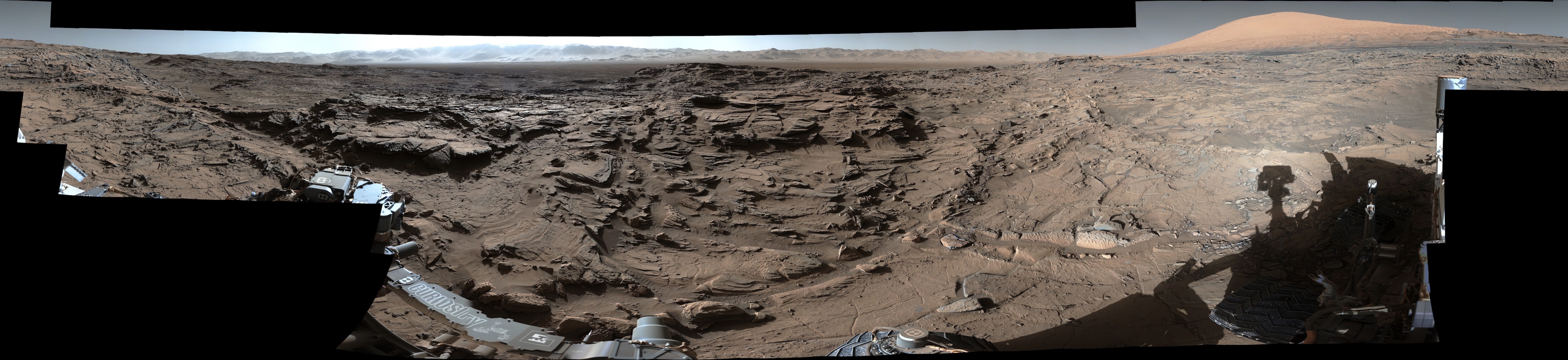 Naukluft Plateau on Mars