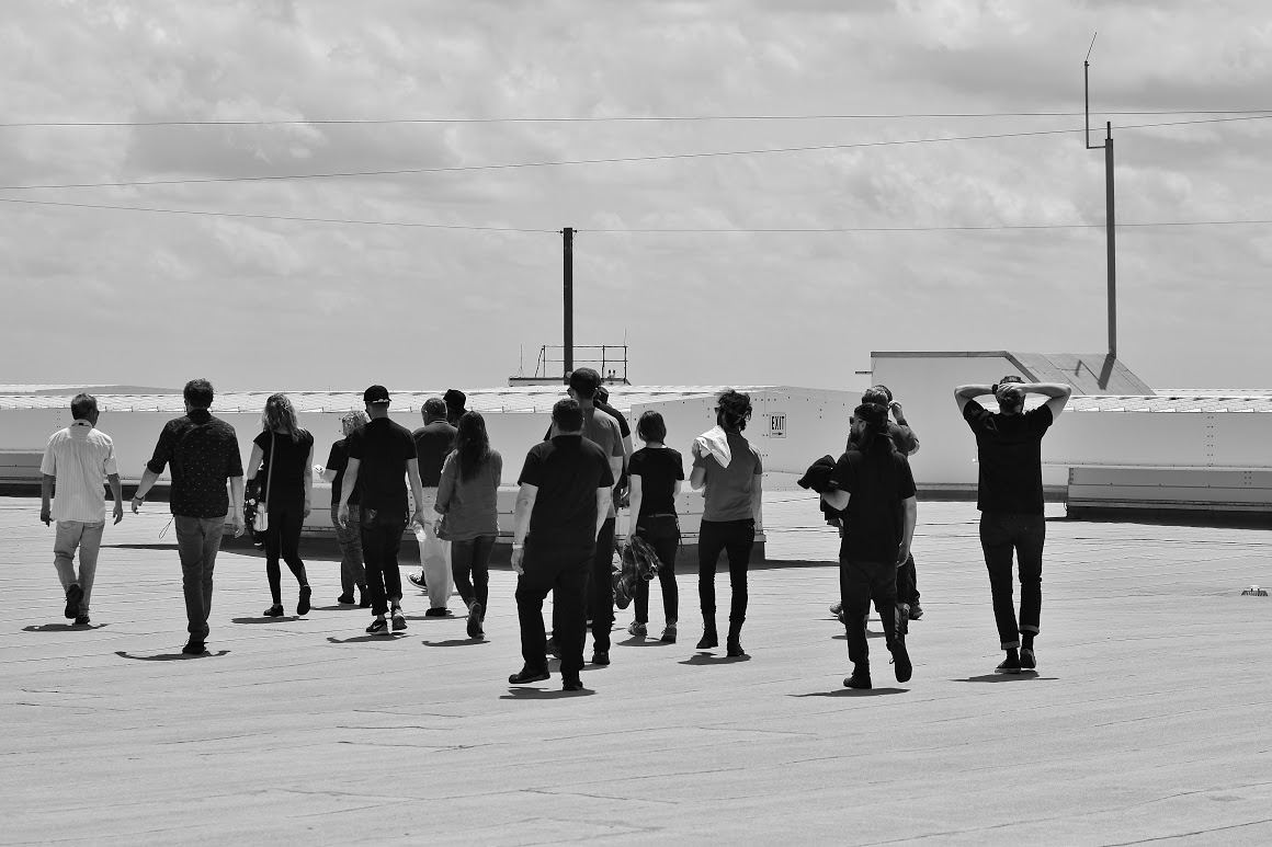 Grace Potter - NASA KSC - VAB Rooftop (B&W)