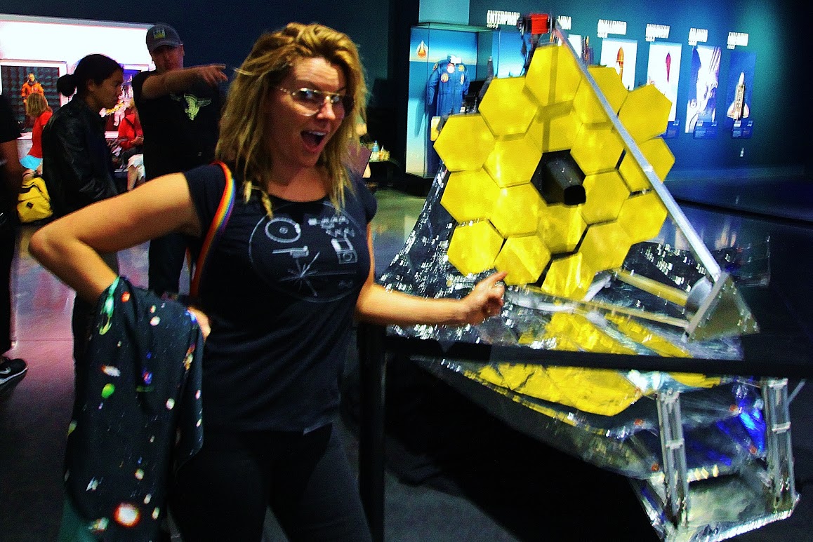 Grace Potter - NASA KSC - James Webb Model