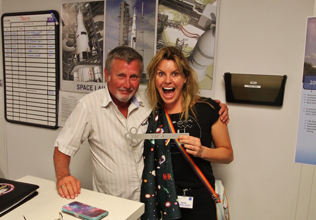 Grace Potter - NASA KSC - Vehicle Assembly Building office 