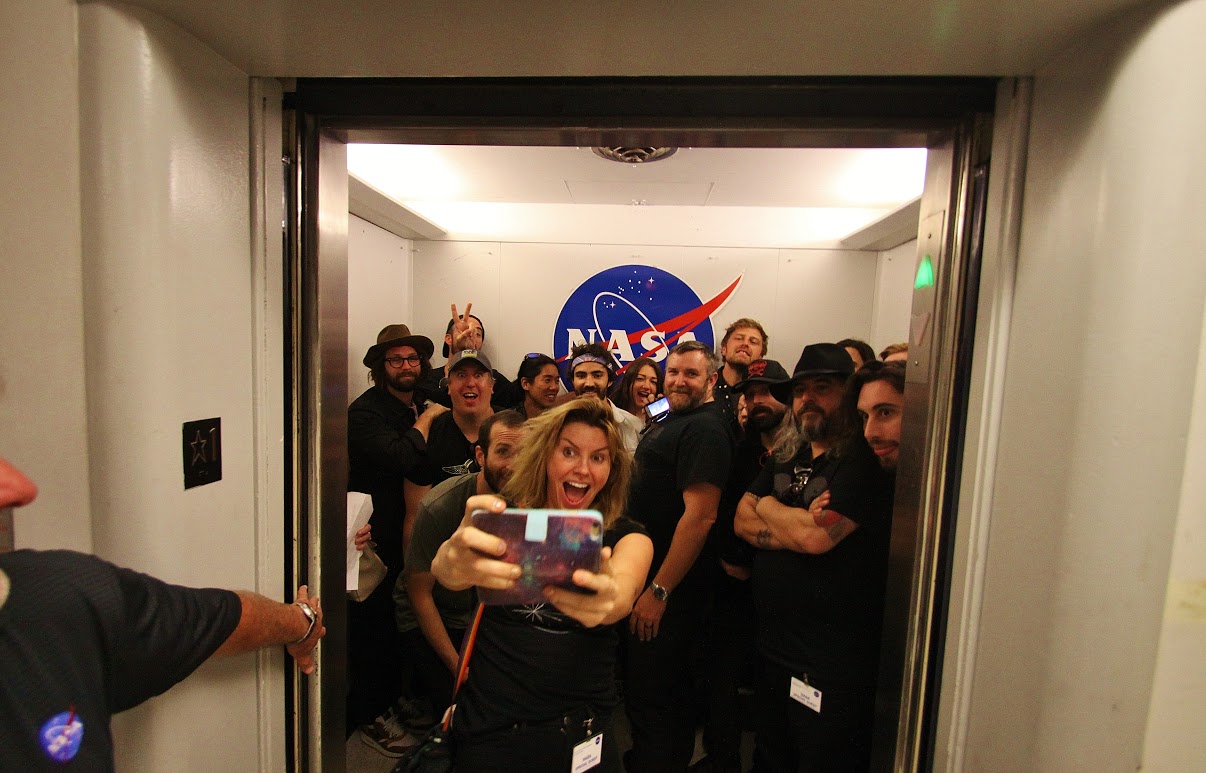 Grace Potter - NASA KSC - Elevator