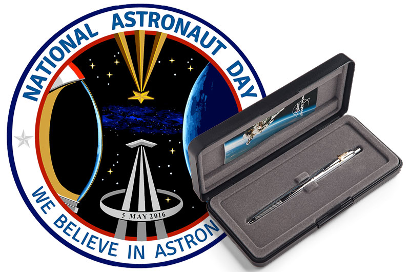 National Astronaut Day Launches with New 'Signature' Space Pens