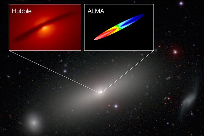 ALMA 'Weighs' Monster Black Hole to Highest Precision