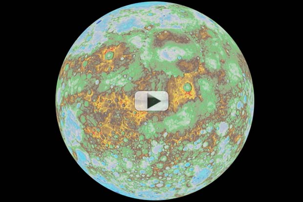 Mercury's Global Topography Model Revealed In New Animation