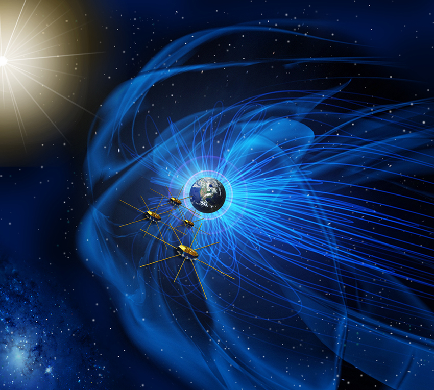 NASA Probes Witness Powerful Magnetic Storms Near Earth, a Space First