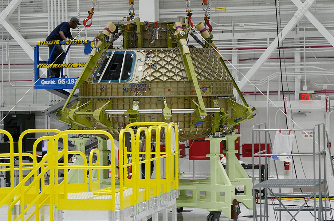Boeing's 1st 'Full-Blown' Starliner Space Capsule Takes Shape