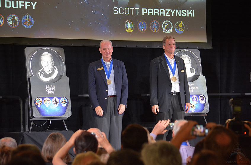Astronaut Hall of Fame Inducts Brian Duffy and Scott Parazynski
