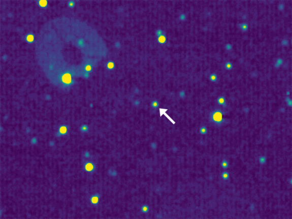 The icy body 1994 JR1 lies in the Kuiper Belt region of the solar system, beyond Pluto. The New Horizons probe has been studying the object in 2016.