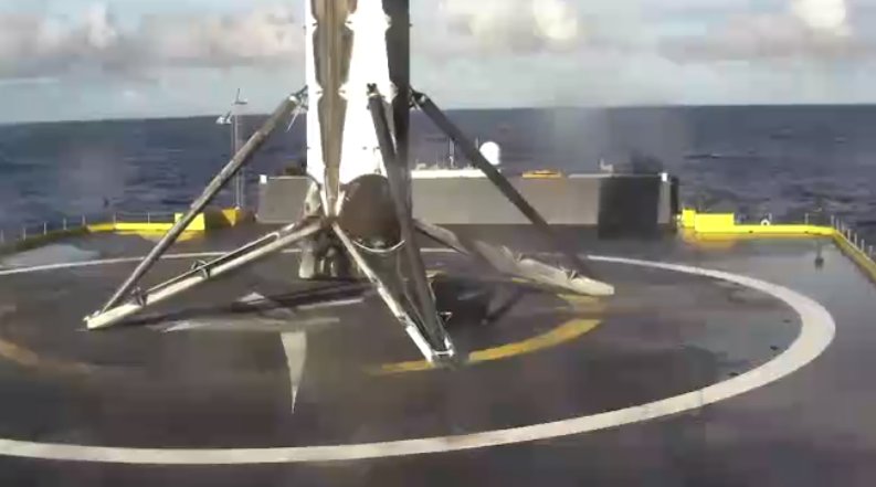 Falcon 9 Sticks the Landing