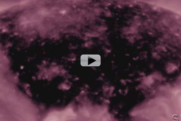 Massive Coronal Hole Formed On Sun |  Zoom-In Video 