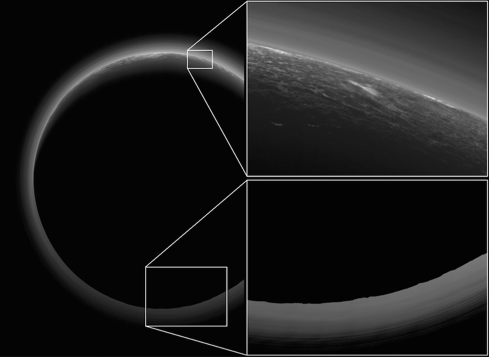 Gorgeous 'Twilight Zone' Photo of Pluto May Show Cloud for 1st Time