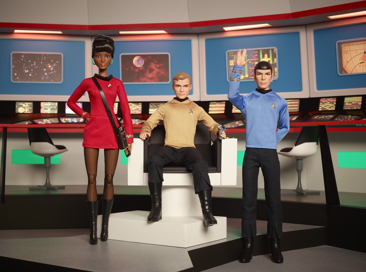 Barbie Gets Beamed Up For 'Star Trek' 50th Anniversary Collection 