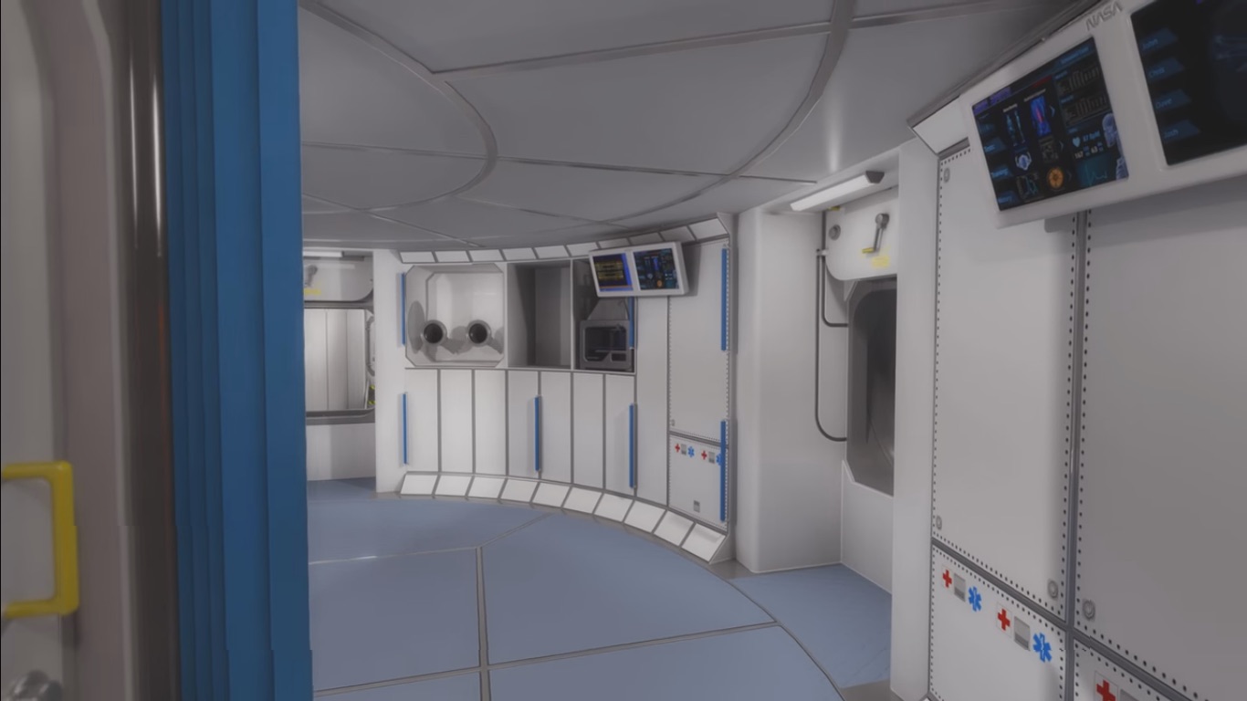 View Inside the Mars Base
