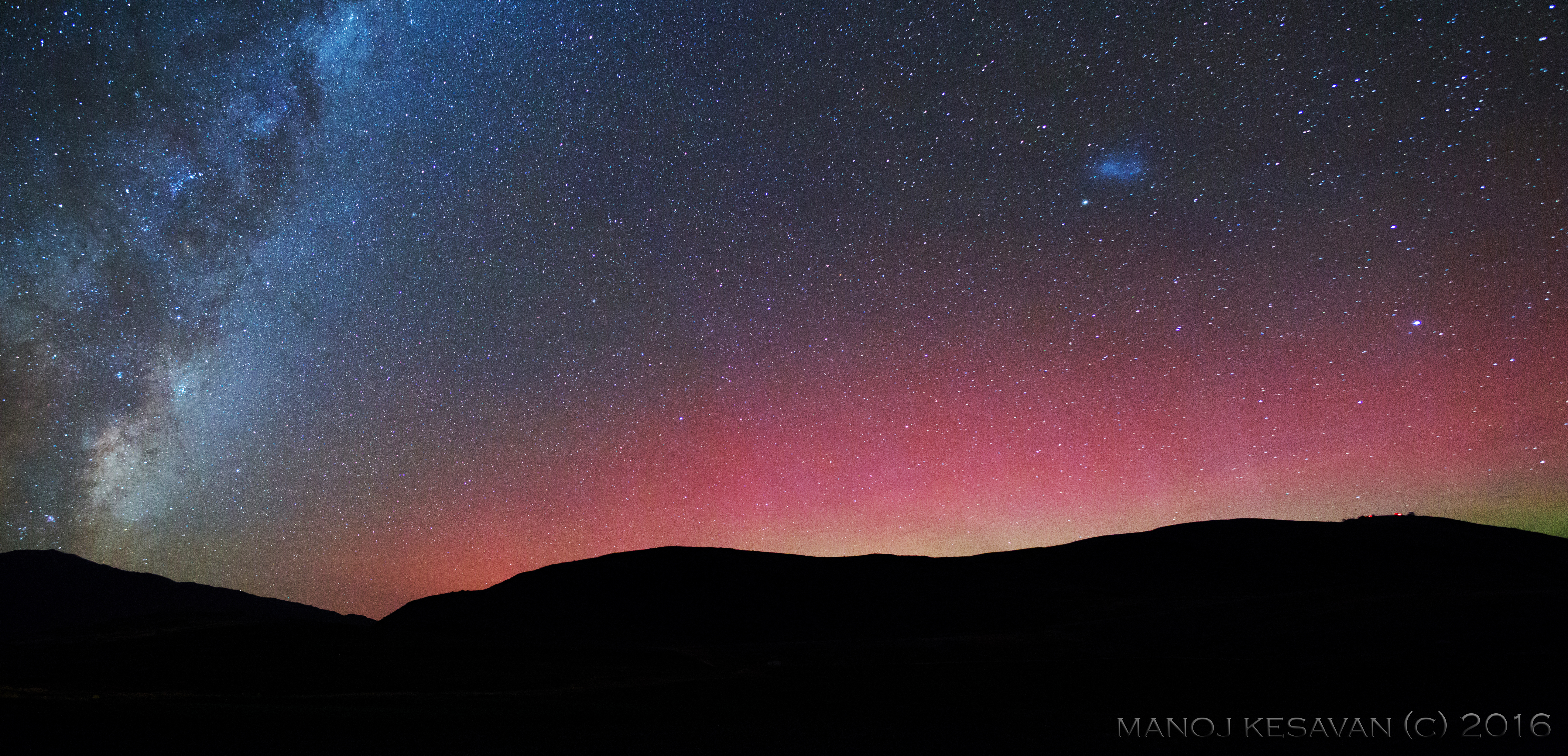 Aurora Australis from South Island, NZ