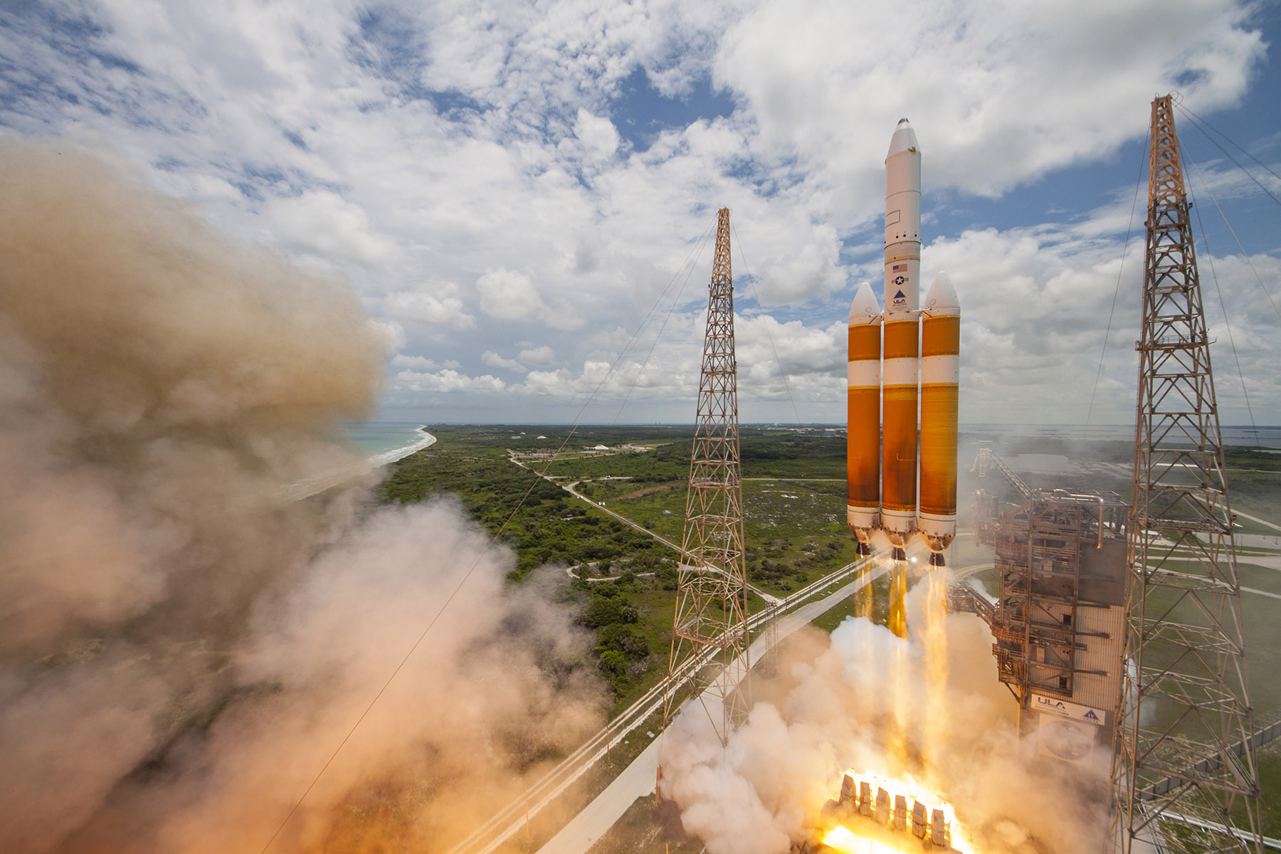 US Spy Satellite Launches Atop World's Most Powerful Rocket