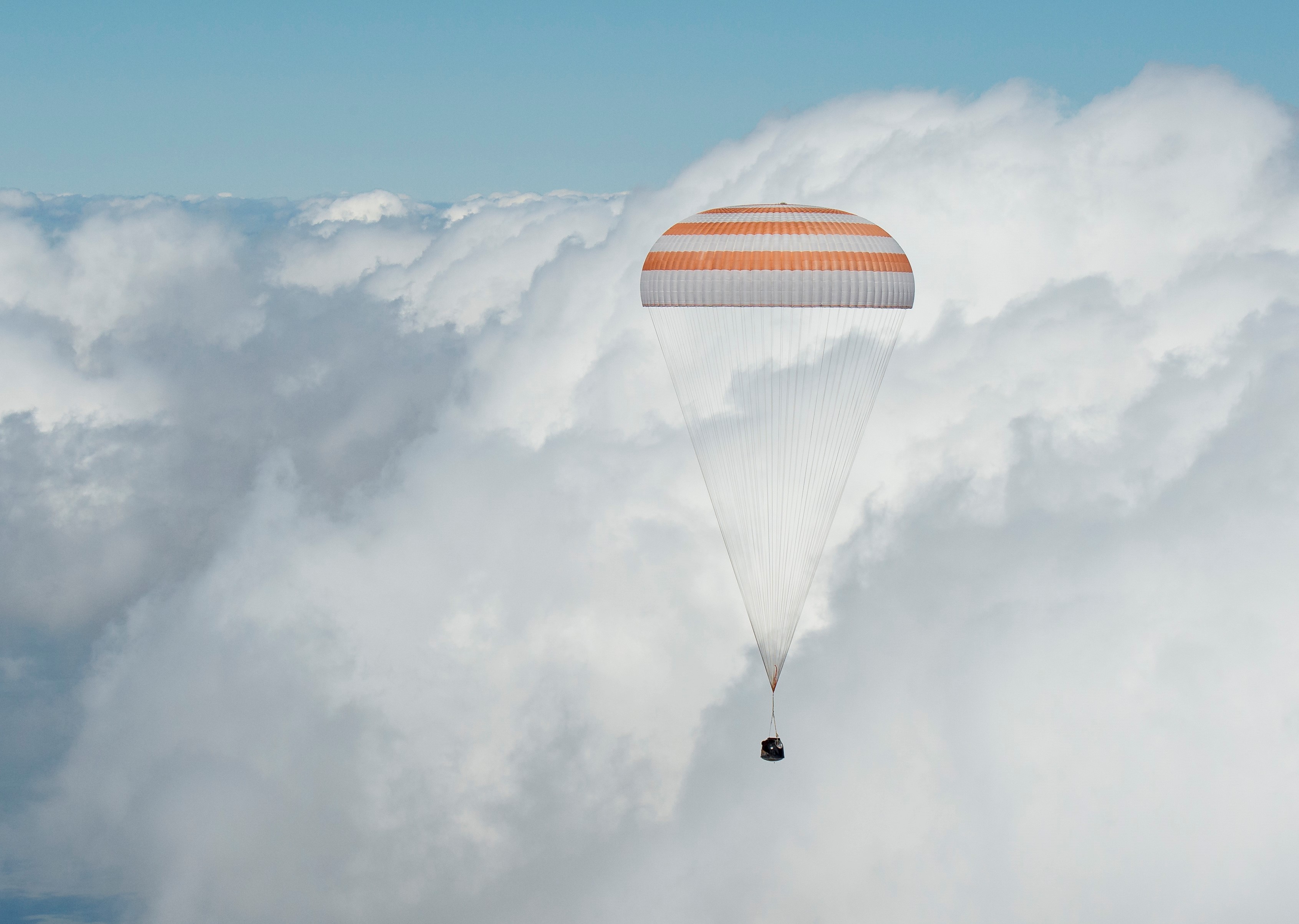 Soyuz From Space Station Lands Safely with Brit, Russian and American