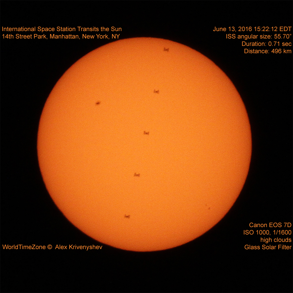 Wow! Space Station Crosses Sun's Face in Amazing Photo