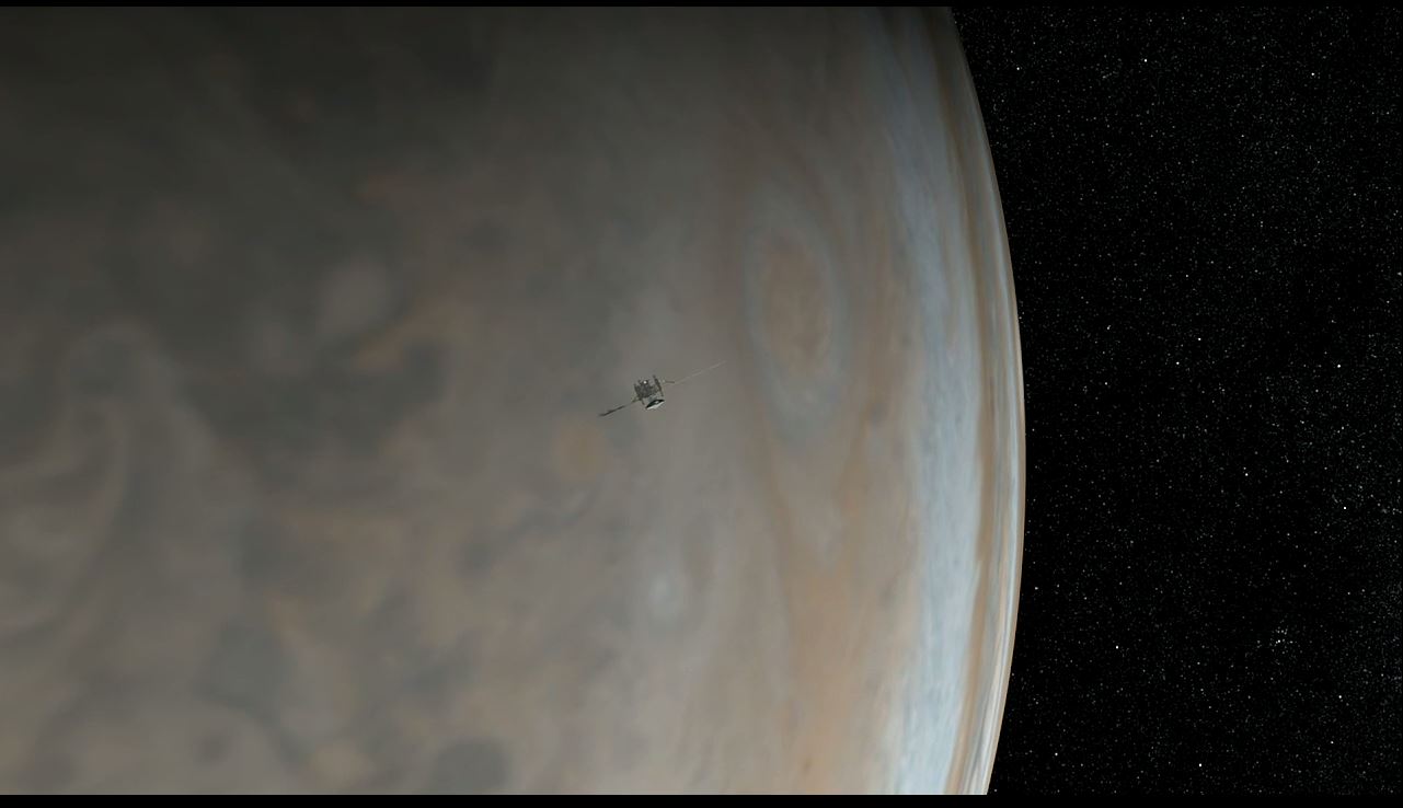 Jupiter Probe Gets by with Blender's Worth of Energy