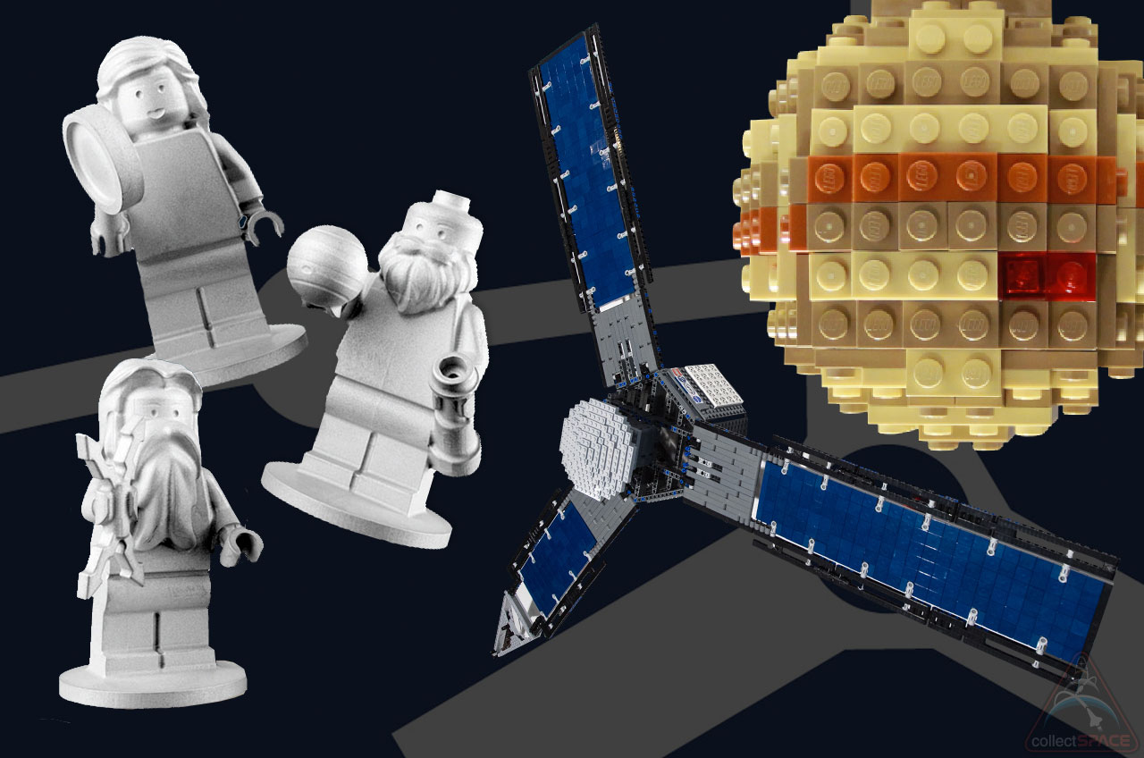 Lego Minifigures on NASA's Juno Jupiter Probe Inspire Design Challenge