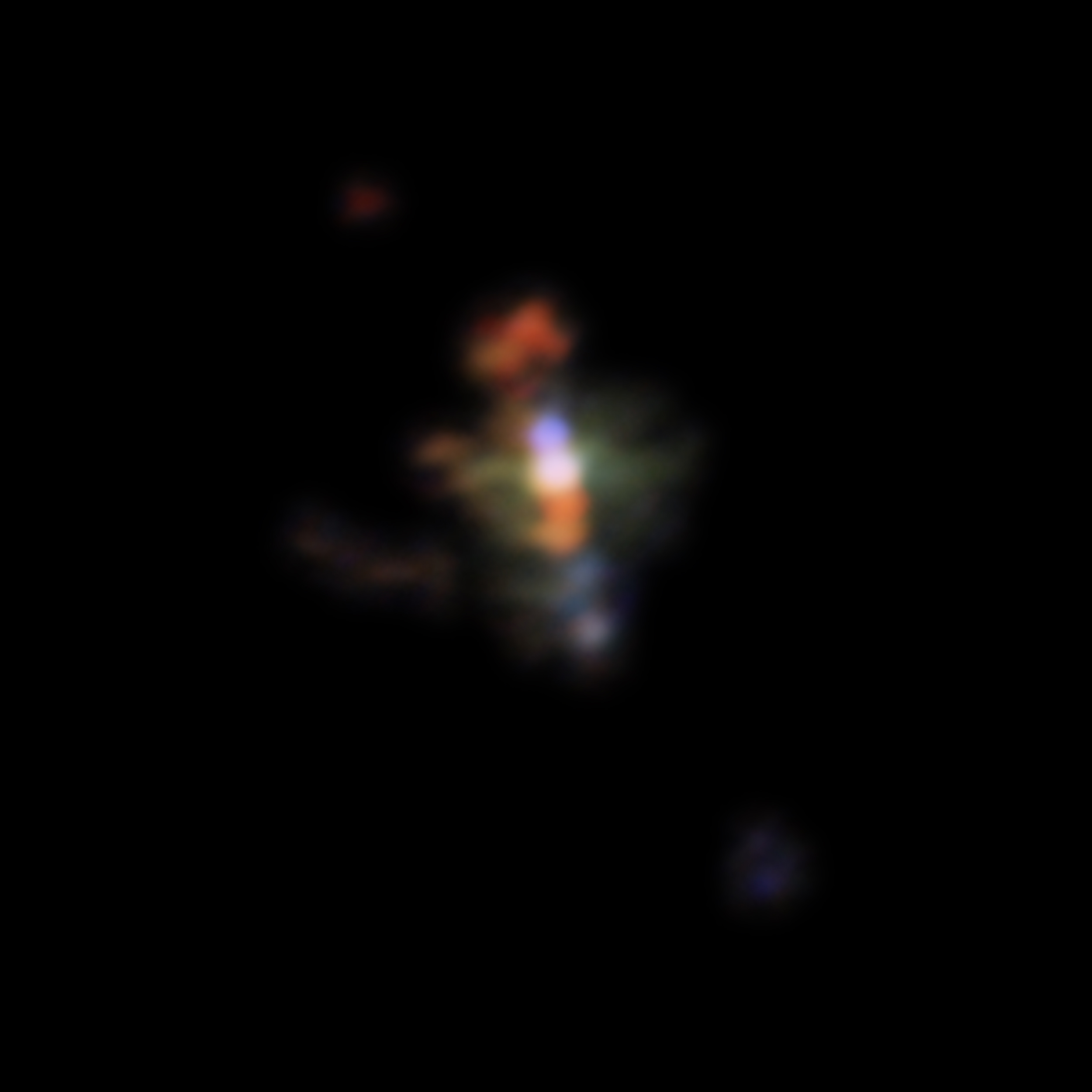 Cool Your Jets: Cold Eruption from Black Hole is First of Its Kind