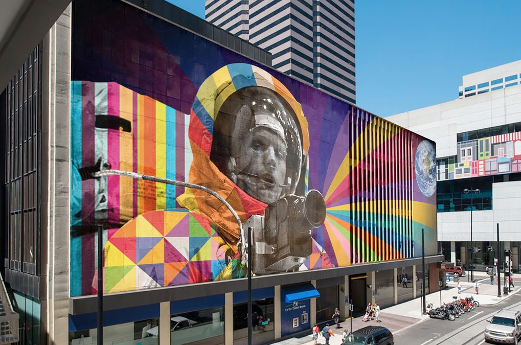 Moonwalker Neil Armstrong to be Featured on Mural in Downtown Cincinnati