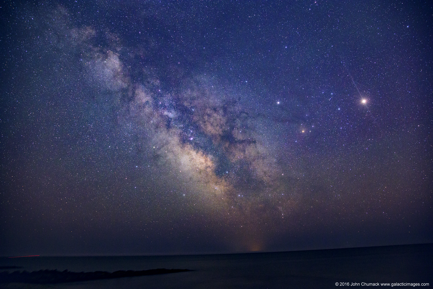 Milky Way Shining Over Nantucket Sound
