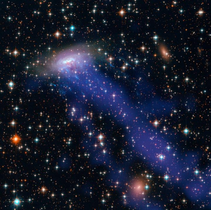 Spiral Galaxy Streak