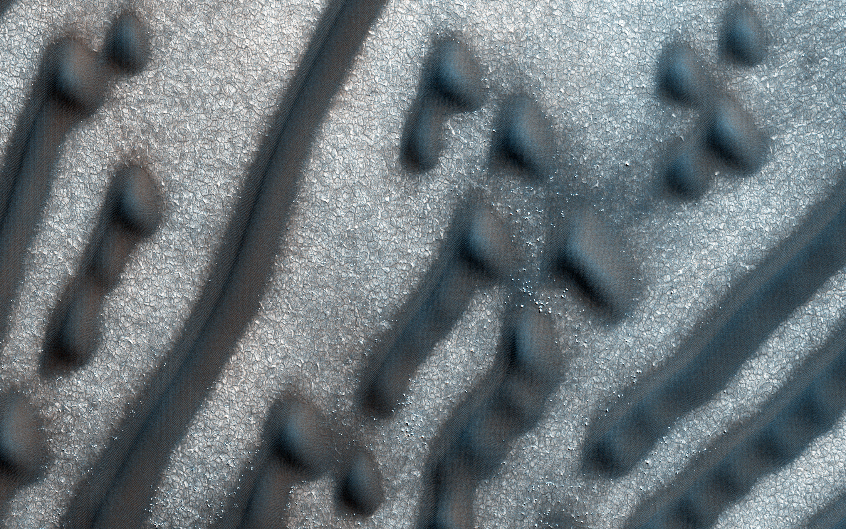 'Morse Code' on Mars