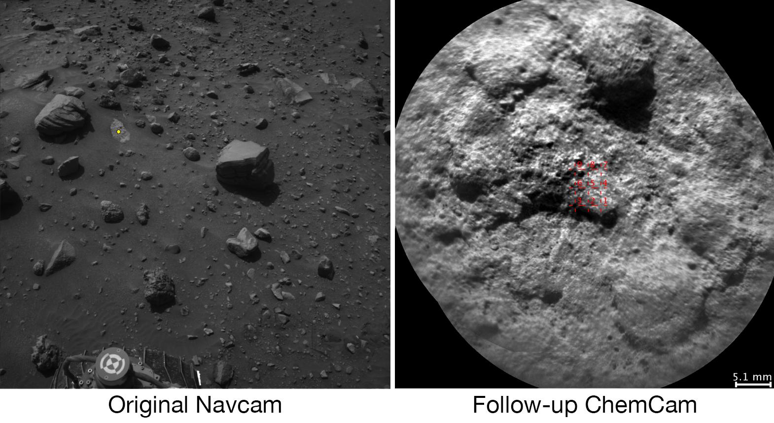 Mars Rover Curiosity Fires Laser Autonomously