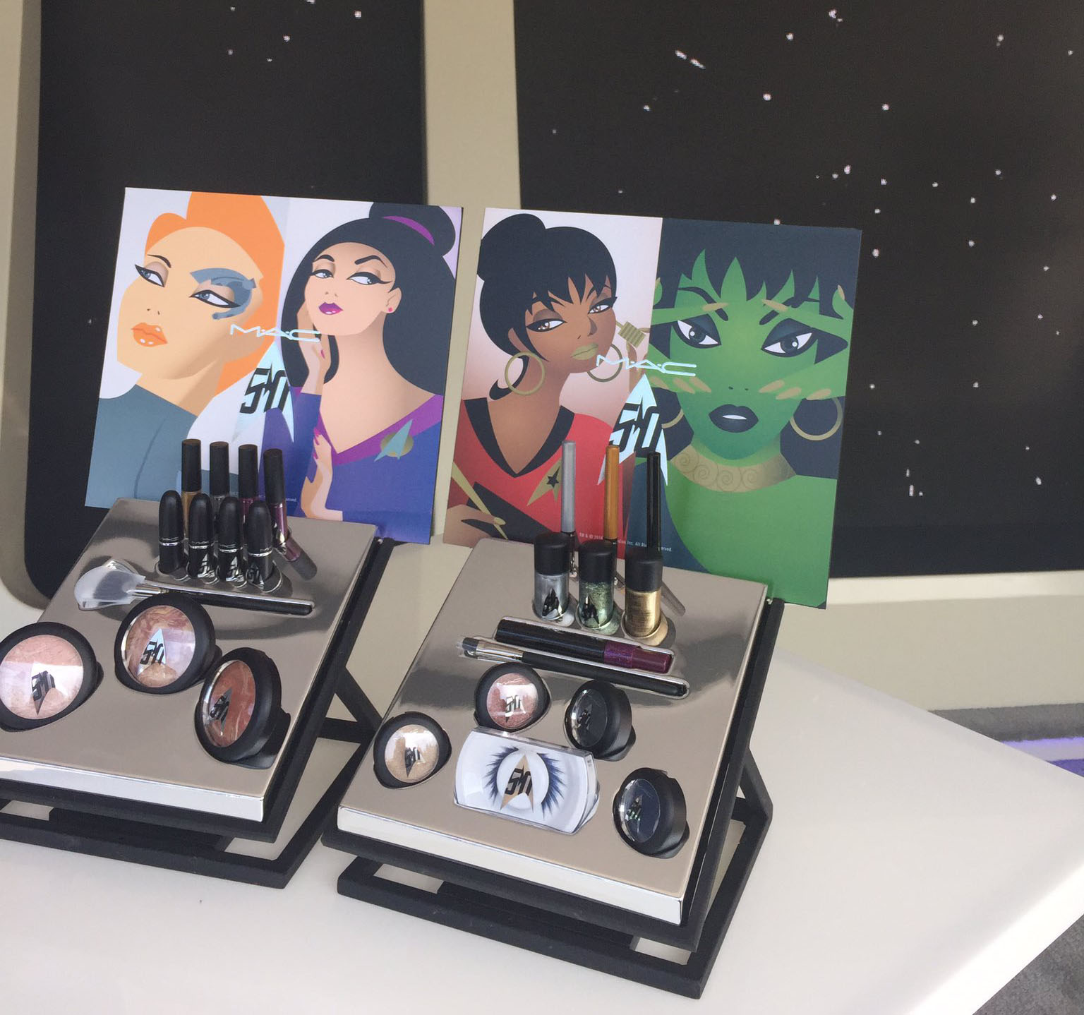 'Star Trek' Makeup by M-A-C Beams Into San Diego Comic-Con