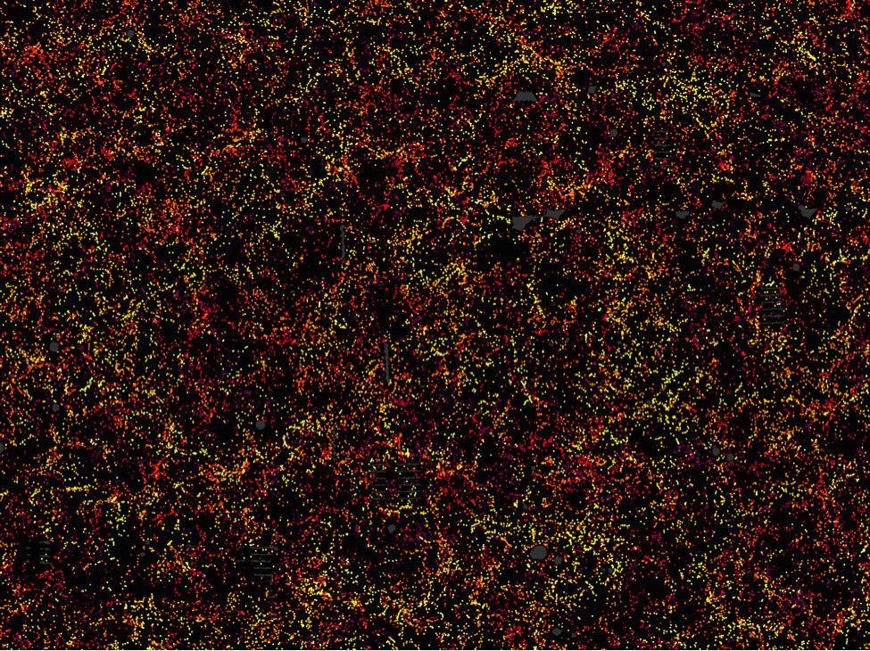 1.2 Million Galaxies Dot Largest Ever 3D Map
