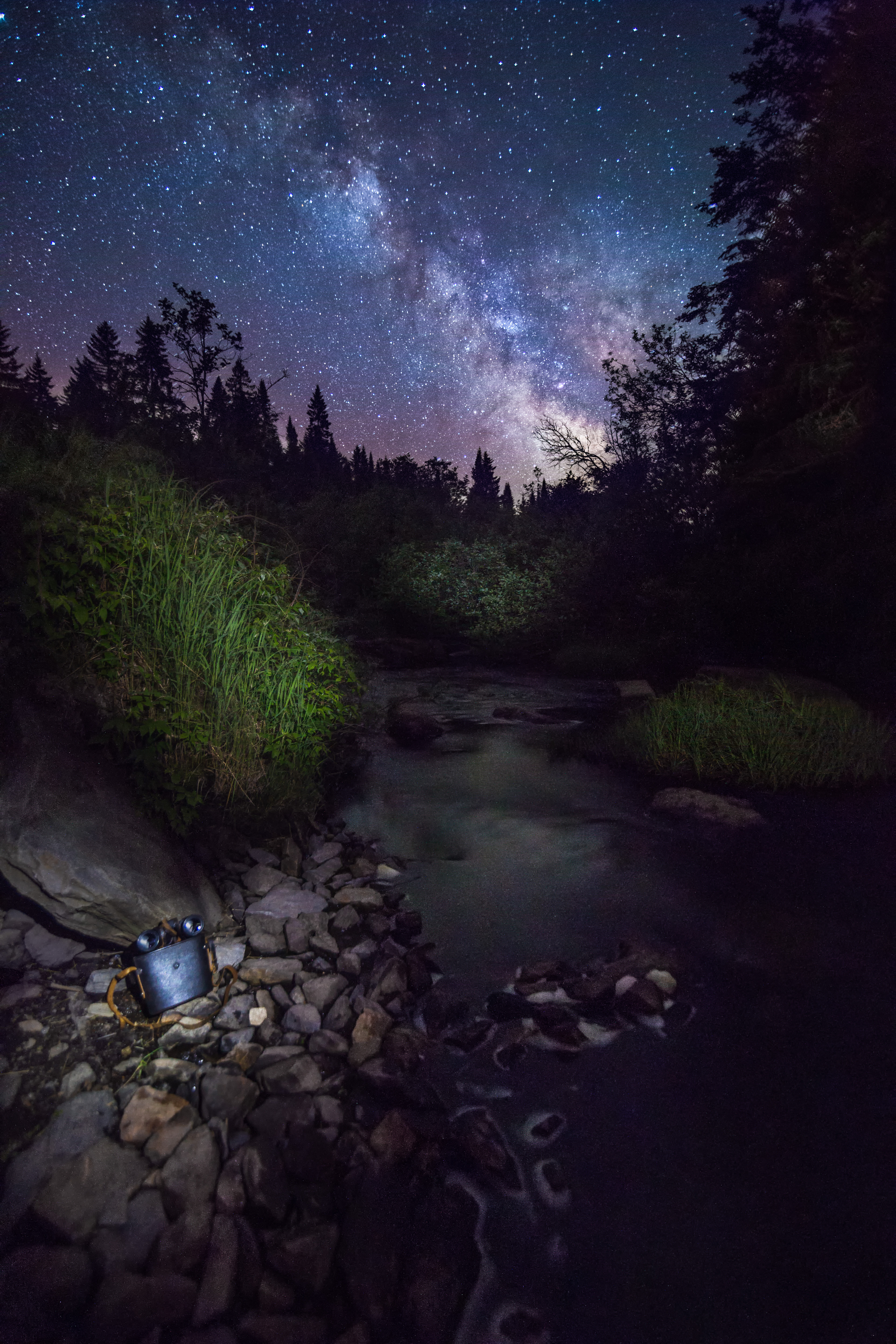 Camping Under the Milky Way