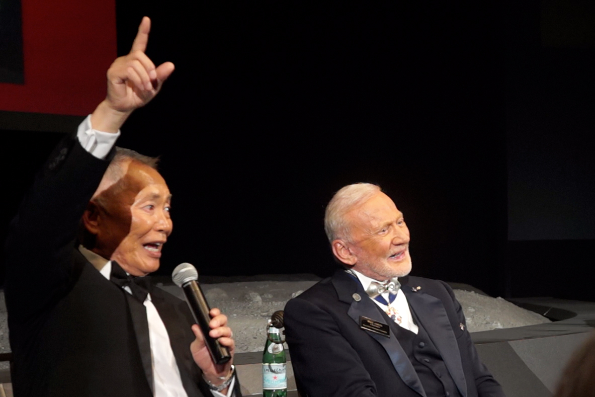 George Takei, William Shatner Help NASA Celebrate Apollo 11 Anniversary