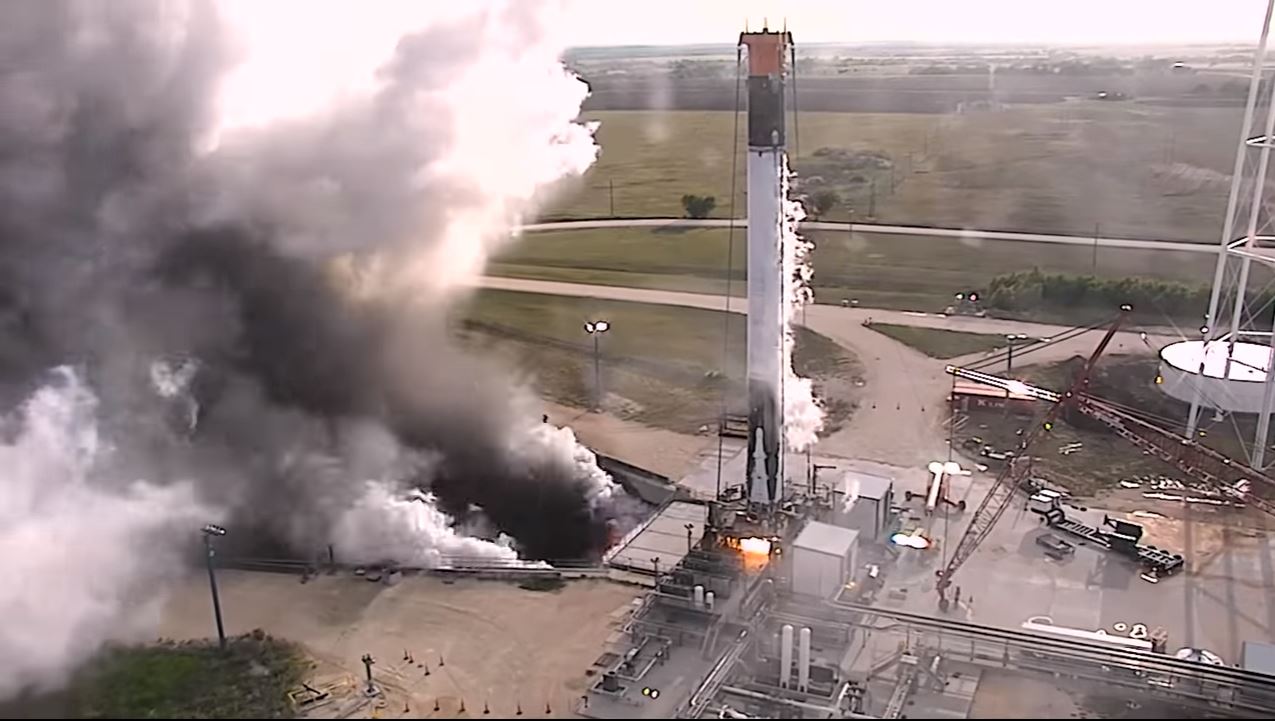 Watch SpaceX's 1st Test-Fire of a Used Falcon 9 Rocket