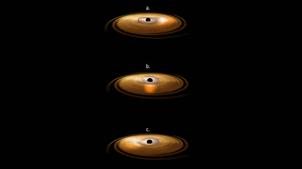 Mystery Solved: Black Holes Twist Space-Time Like Taffy