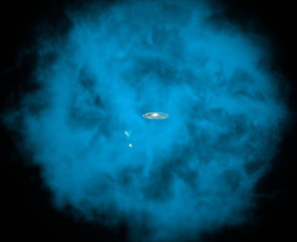 Milky Way's 'Halo' Spins at Dizzying Speed