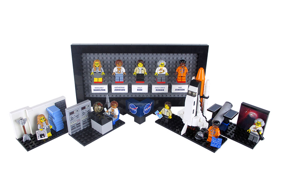 'Women of NASA' Fan-Made Lego Minifigs Rocket to 10,000-Vote Review