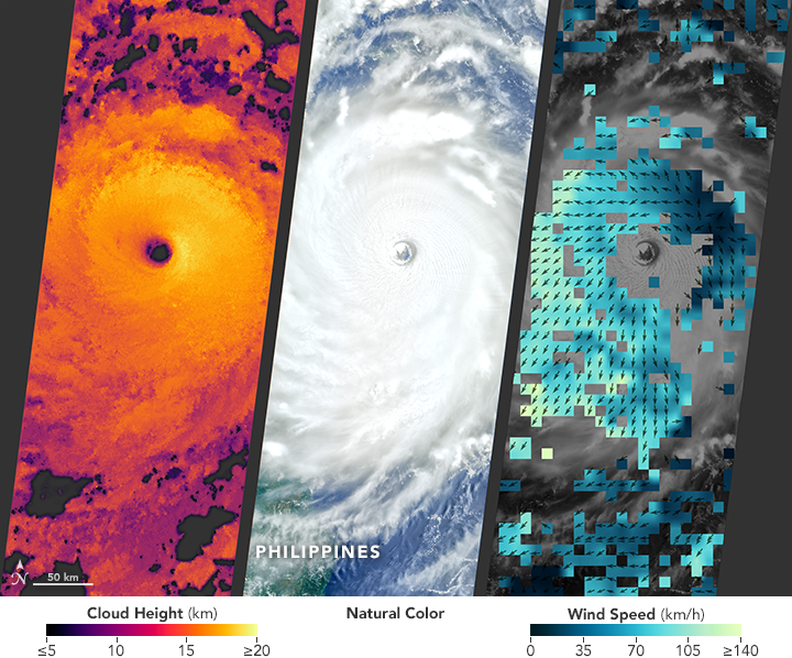 NASA Peers Into the Eye of a 'Super Typhoon' (Photo)