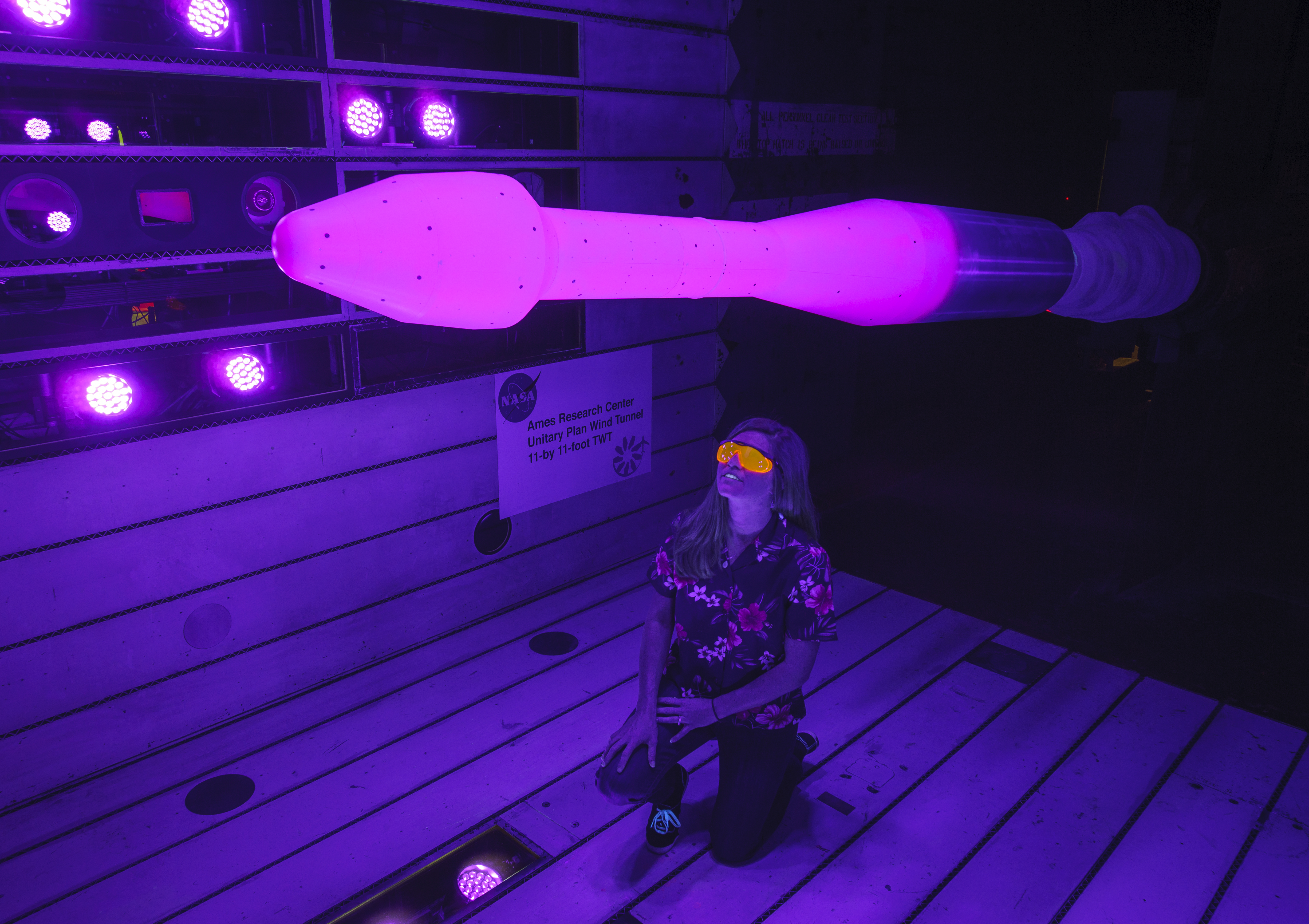 NASA Is Painting Rocket and Plane Models Hot Pink ... for Science