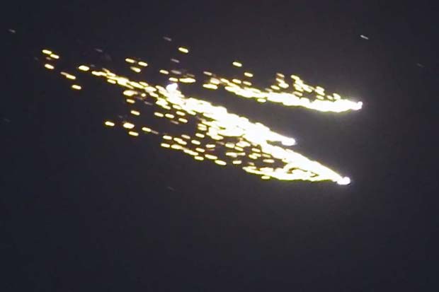 Skydivers Become 'Human Meteors' In Honor Of The Perseids | Video