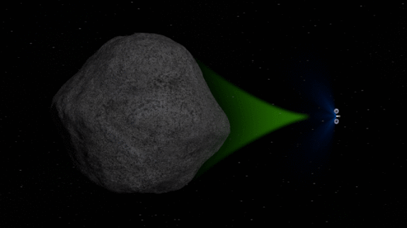 The proposed Asteroid Redirect Mission would use a "gravity tractor" maneuver before leaving the target asteroid, using the spacecraft's own mass and that of a captured boulder to alter the asteroid's orbit before leaving.